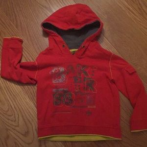 Gently-used hooded Ted Baker sweatshirt. Age 3-4.